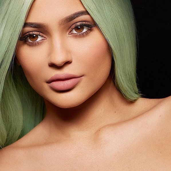 Kylie wearing Candy K; IG Photo by lipkitbykylie