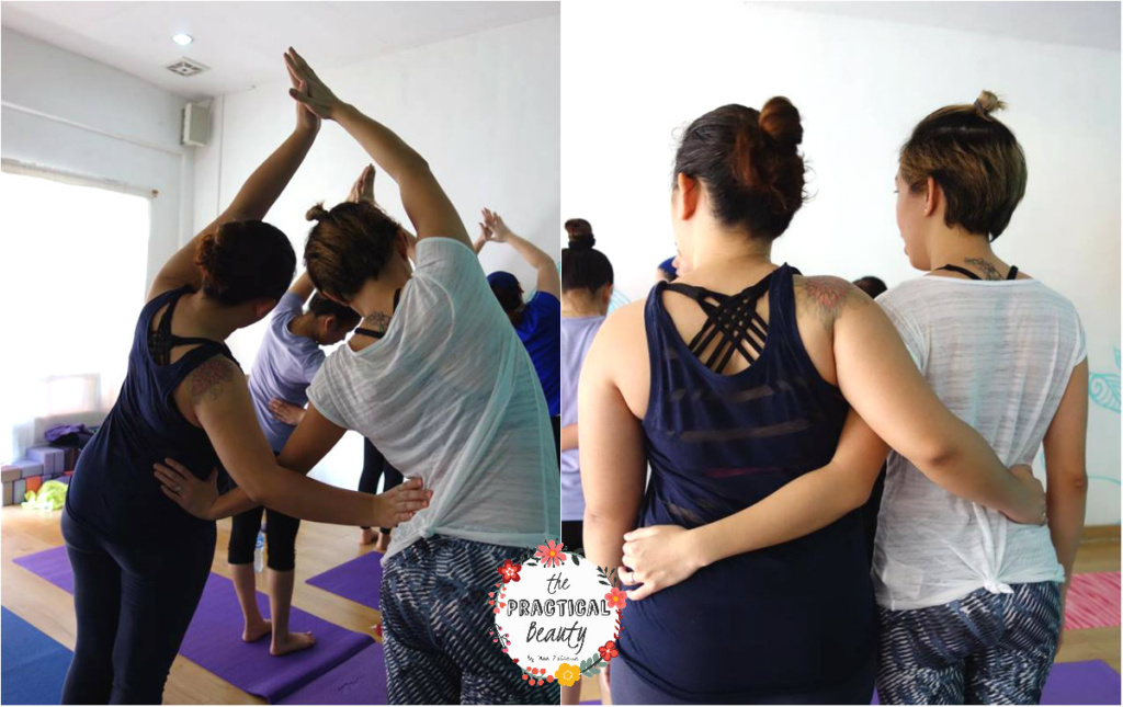 Partner Yoga Held at Bacolod | The Practical Beauty
