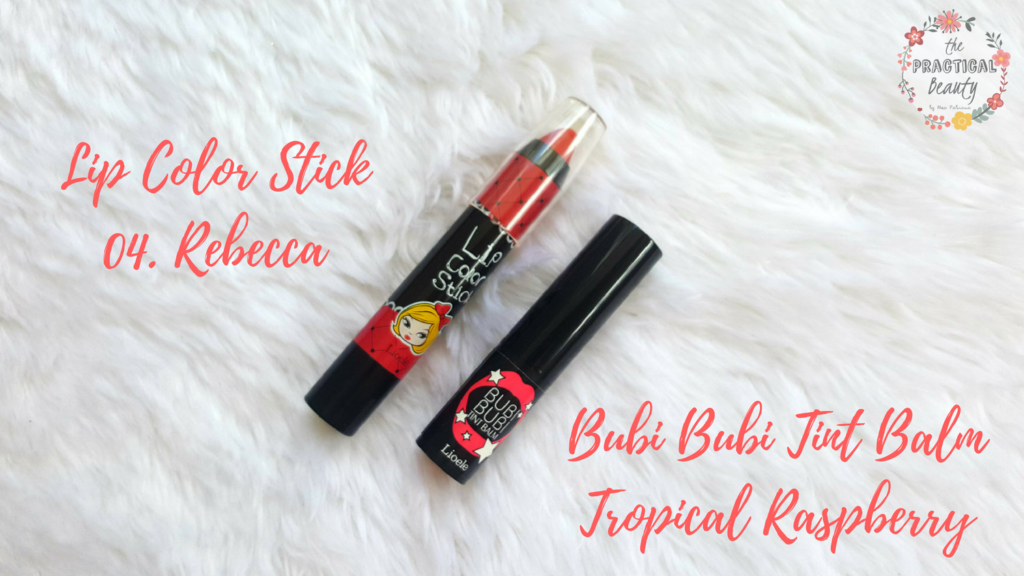 Lioele Review - Bubi Bubi Lip Tint and Lip Color Stick Review | The Practical Beauty